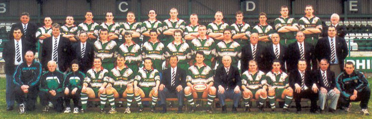 The Caerphilly squad, 2001–02