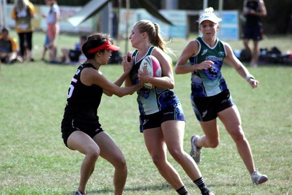 Older adults playing a non-contact rugby session
